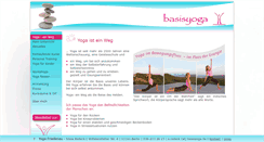 Desktop Screenshot of basisyoga.de